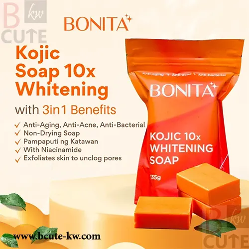 Bonita Kojic 10X Brightening Soap - 135g face&body Bonita Kojic 10X Brightening Soap - 135g face&body
