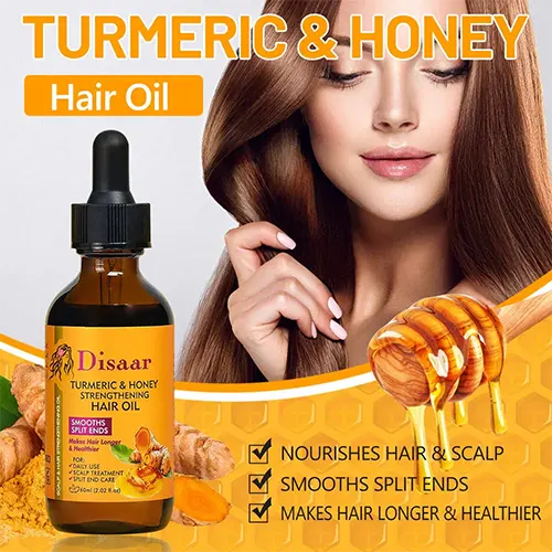 download_43_7c489f43-b40f-4373-9c53-845568268fe4 Disaar Turmeric & Honey Strengthening Hair Oil - 60ml - Image 4