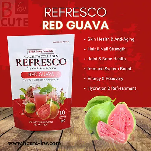 BMRS Refresco – Red Guava (10 Sachets / 180g) BMRS Refresco – Red Guava (10 Sachets / 180g)