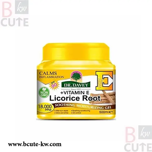 Dr. Davey Soothing Moisturizing Gel with Licorice & Vitamin E - 500 ml Dr. Davey Soothing Moisturizing Gel with Licorice & Vitamin E - 500 ml