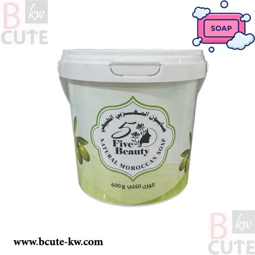 5BEAUTY Moroccan soap with olive oil 600ML 5BEAUTY Moroccan soap with olive oil 600ML