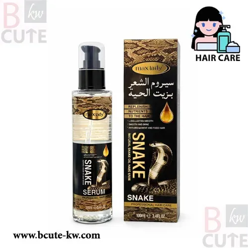 Max Lady Natural Snake Oil HAIR SERUM 100ML Max Lady Natural Snake Oil HAIR SERUM 100ML