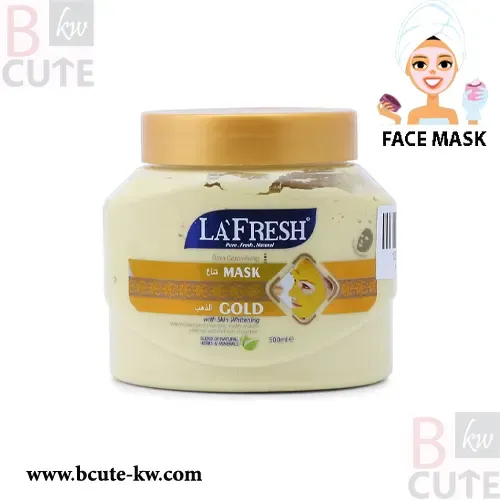 LaFresh - Deep Exfoliating Gold Mask With Skin Whitening - 575g LaFresh - Deep Exfoliating Gold Mask With Skin Whitening - 575g