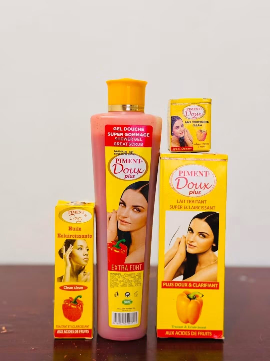 Piment Doux Plus Complete Radiant Skin 4-Piece Ritual Piment Doux Plus Complete Radiant Skin 4-Piece Ritual
