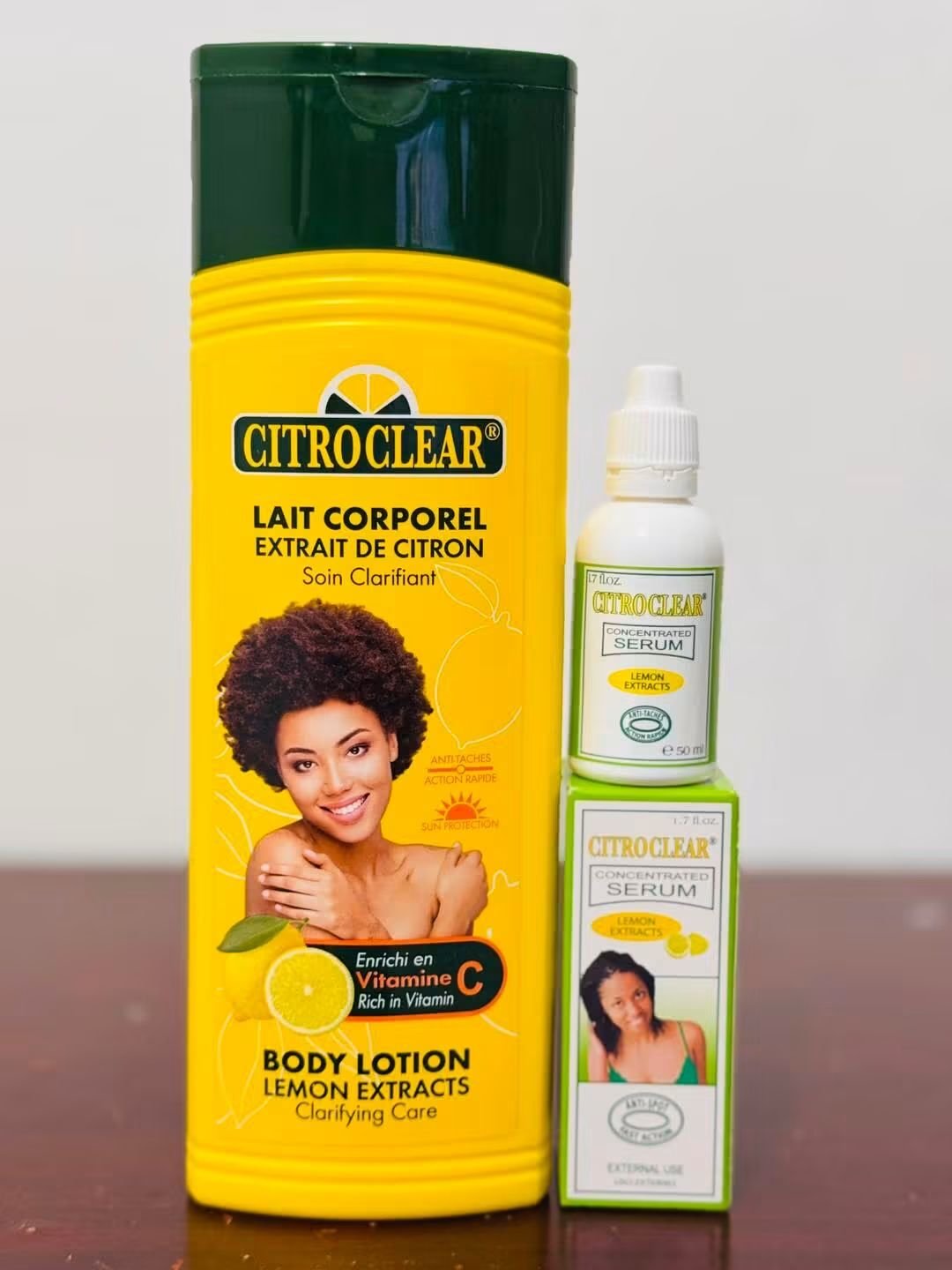 CitroClear Vitamin C Radiance Ritual – Clarifying Body Lotion & Concentrated Serum Duo CitroClear Vitamin C Radiance Ritual – Clarifying Body Lotion & Concentrated Serum Duo